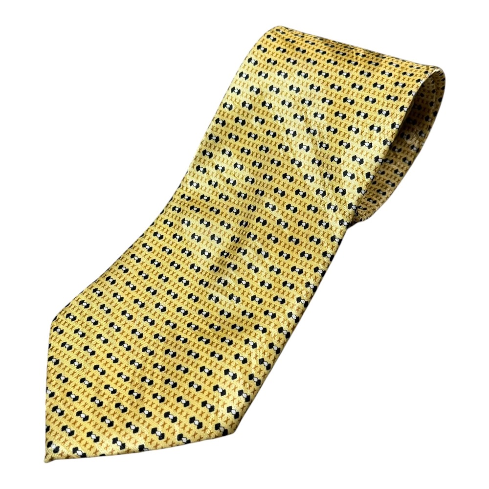 Vintage Giorgio Armani Cravatte Italy Made Patterned Men's Tie 3.75" Width